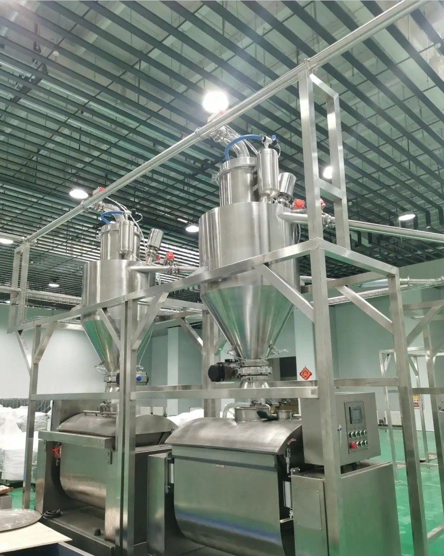 化工新材料公司粉体自动化混料系